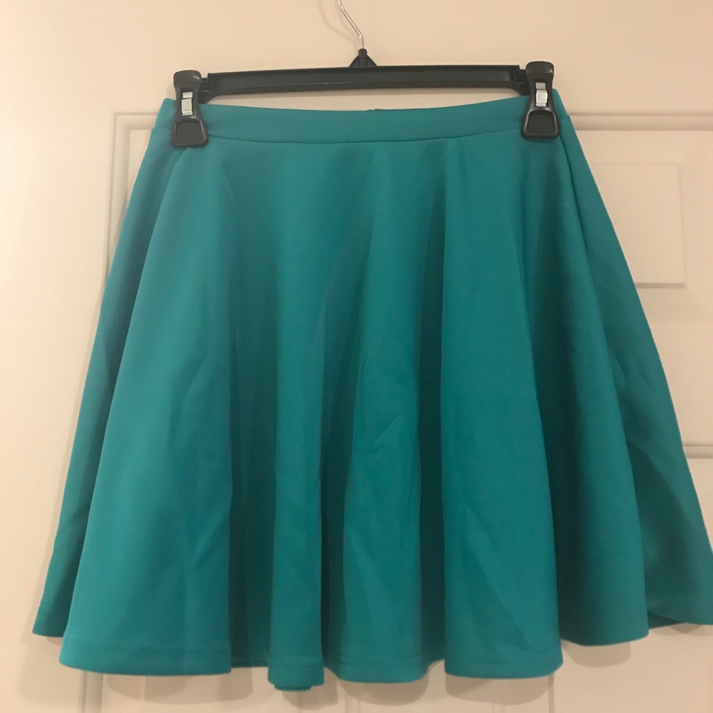 Teal Skater Skirt:)
